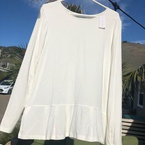 NWT Soft Surroundings Precious Pleat Tee -…